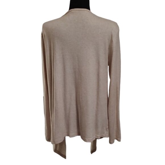 Cream Waterfall Cardigan Large - Picture 2 of 4